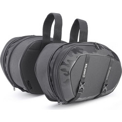 Kappa DR05 Σετ Σαμάρια Μηχανής 2x26lt Μαύρα Χακί