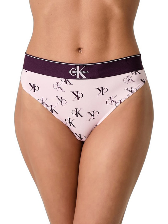 Calvin Klein Βαμβακερό Γυναικείο String Ροζ LV00QF8813-6GB