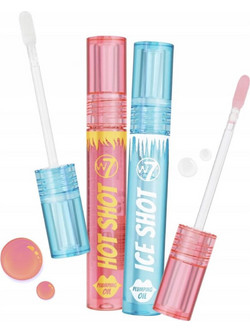 W7 Big Shots Lip Plumping Lip Oil 2τμχ