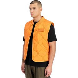 Alpha Αμάνικο Ανδρικό Μπουφάν Puffer Κίτρινο 266107-429