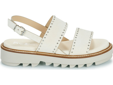 Fru.it Γυναικεία Σανδάλια Suede Μπεζ 8723-100