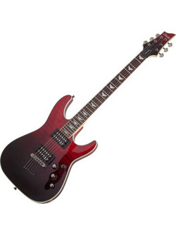 Schecter Omen Extreme 6 Ηλεκτρική Κιθάρα ST Style με Μαγνήτες HH & Ταστιέρα Rosewood Blood Burst