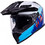 Pilot Helmets Atacama SV Summit White Blue Κράνος Μηχανής On / Off 1550gr