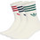 Adidas Originals Ανδρικές Κάλτσες Ψηλές Εκρού 3Pack KQ9033