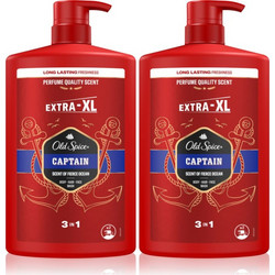 Old Spice Captain Ανδρικό Αφρόλουτρο σε Gel 2x1lt