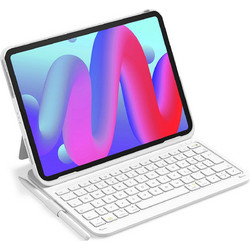 Inateck Super Light Folio Keyboard White (iPad Air 13" / Pro 12.9")