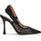 Steve Madden Γόβες Slingback με Λεπτό Ψηλό Τακούνι Μαύρες 11003815-169