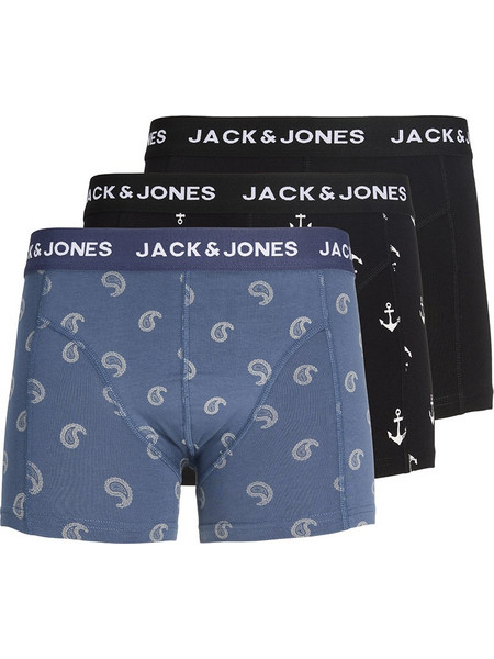Jack & Jones Ανδρικά Μποξεράκια Σετ 3Pack 12301231