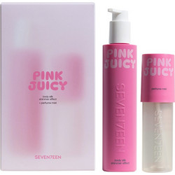 Seventeen Pink Juicy Body Silk 175ml + Perfume Mist 100ml