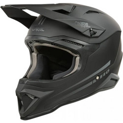 Oneal 1SRS Solid V.25 Black Κράνος Μηχανής Motocross