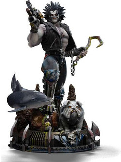 Iron Studios DC Comics Art Scale Lobo Unleashed 24cm