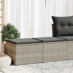 vidaXL Διθέσιος Καναπές Εξωτερικού Χώρου Rattan 55x55x37cm 2τμχ 3328685