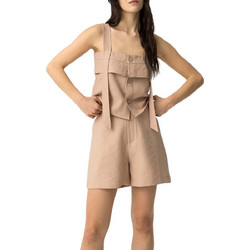 Tiffosi Kathy Γυναικείο Καλοκαιρινό Crop Top Μπεζ 10059595-168
