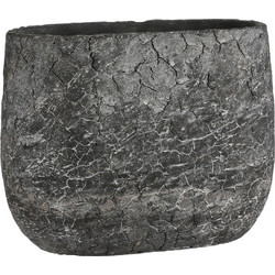 Plastona Thomas Κασπώ Πήλινο Ανθρακί 27.5x15.5x21.5cm 02.1066687