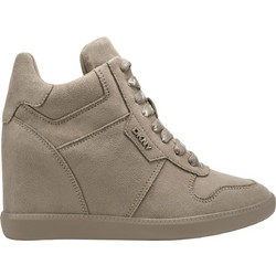DKNY Γυναικεία Sneakers Μποτάκια Μπεζ K3639564-ANT