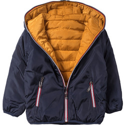 Joyce Παιδικό Μπουφάν Χειμωνιάτικο Softshell Navy Μπλε Πορτοκαλί 219307