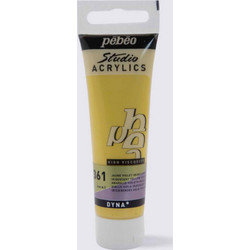 Pebeo Studio Acrylics 361 Iridescent Yellow Violet Ακρυλικό Χρώμα Ζωγραφικής 30ml