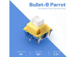 Redragon A113 Bullet-B Tactile Mechanical Switches Πληκτρολογίου 24τμχ 28.13.0004