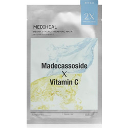 Mediheal Derma Synergy Toning Care Wrapping Sheet Μάσκα Προσώπου για Ενυδάτωση & Λάμψη 25ml