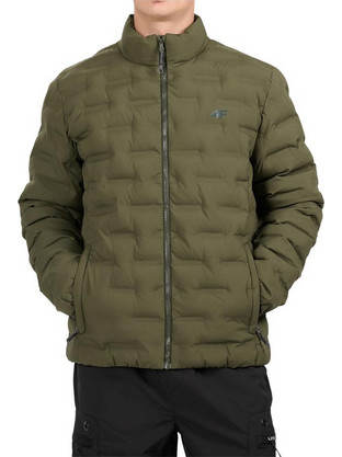 4F Ανδρικό Μπουφάν Χειμωνιάτικο Puffer Πράσινο 4FWAW26TDJAM0938-43S
