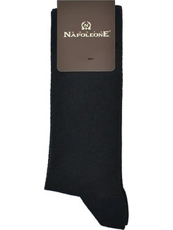 Monte Napoleone Ανδρικές Κάλτσες Ψηλές με Σχέδια Navy Μπλε 97-0365-9742.2