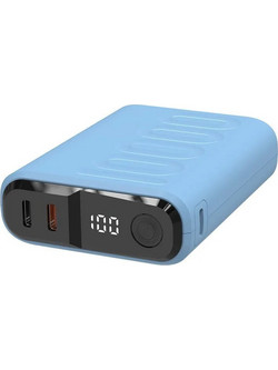 RealPower PB-10000C Power Bank 10000mAh 20W με 3 Θύρες USB-C Power Delivery Purple