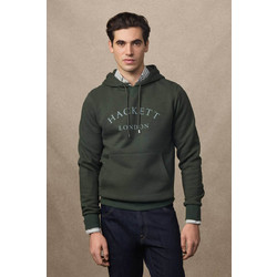 Hackett Ανδρικό Φούτερ με Κουκούλα & Τσέπες Χακί HM5800011