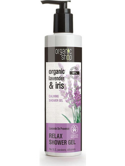 Natura Siberica Organic Shop Lavender & Iris Calming Αφρόλουτρο σε Gel 280ml