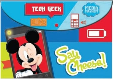 Φάκελος Mickey Με Κουμπί Α4 Πλαστικό Εξώφυλλο (340-73580)
