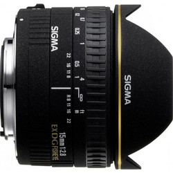 Sigma 15mm f/2.8 EX DG Diagonal Fisheye Sony