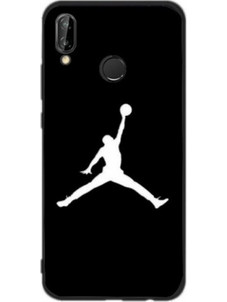 Θήκη Huawei P20 Lite Σιλικόνης TPU Michael Jordan - 4368 - Μαύρο - OEM