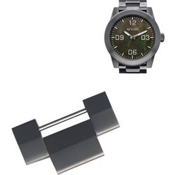 NIXON CORPORAL EXTRA LINK SS GUNMETAL