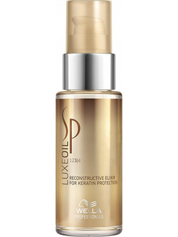 Wella Sp Luxe Oil Reconstructive Elixir Argan Λάδι Μαλλιών Κερατίνης για Επανόρθωση & Ψαλίδα 30ml