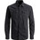Jack & Jones Ανδρικό Πουκάμισο Τζιν Μακρυμάνικο Slim Fit Μαύρο 12138115