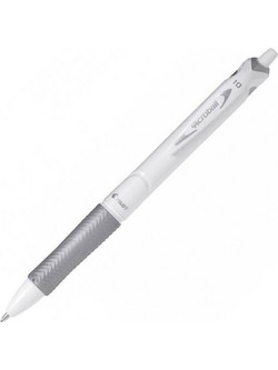 Pilot Acroball Pure White Fine Στυλό Διαρκείας 1mm Μαύρο BAB-15M-WB-BG