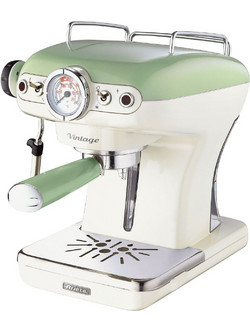 Ariete 1389/14 Vintage Green Μηχανή Espresso 900W 15bar