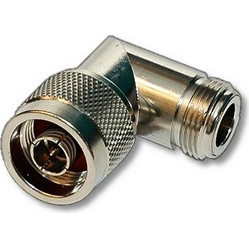 N-Male to N-Female Right Angle Adapter