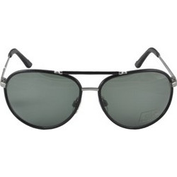 Tod's 0010 01N Ανδρικά Γυαλιά Ηλίου Aviator Μεταλλικά Μαύρα με Μαύρο Φακό