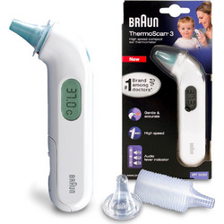 Braun IRT 3030 Ψηφιακό Θερμόμετρο Υπερύθρων Αυτιού Κατάλληλο για Μωρά