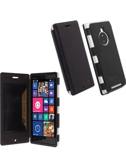 KRUSELL ΘΗΚΗ NOKIA LUMIA 830 LEATHER FLIPCOVER KIRUNA BLACK