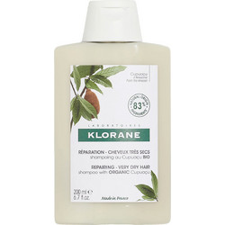 Klorane Cupuacu Butter Σαμπουάν για Επανόρθωση για Ξηρά & Ταλαιπωρημένα Μαλλιά 200ml