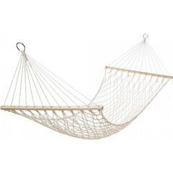 Αιώρα Δικτυωτή Βαμβακερή με Ξύλο 200x80cm Escape 12333