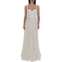 Allure Maxi Καλοκαιρινό Φόρεμα για Γάμο / Βάπτιση Λευκό 3123