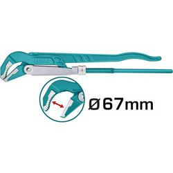 Τσιμπίδα υδραυλικών TOTAL 45ο μέγεθος 2'' (THT172023 )