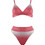 Gsecret Bikini Set Τριγωνάκι Ψηλόμεσο Ροζ Y2005-6304