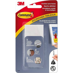 3M Command Clips Ταινίες Για Κάδρα Μεγάλου Μεγέθους 7kg