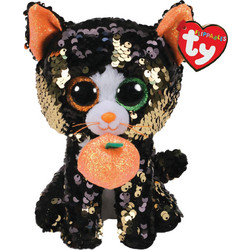 Ty Flippables Sequin Jinx Halloween Γάτα 1607-36784
