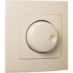 Makel Lillium Dimmer 600W Χωνευτό Σε Μπέζ Χρώμα