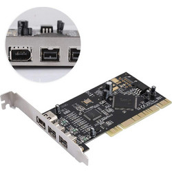 ASHATA PCI 1394 Firewire Card 800mbps 1394b /a Texas SN082AA2