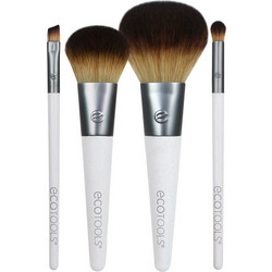 EcoTools On The Go Style Σετ Πινέλα Μακιγιάζ 4τμχ
